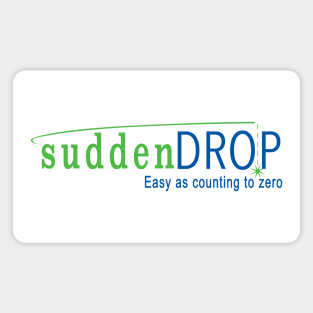 SuddenDrop "easy as counting to zero" Magnet